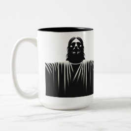 Taza Bicolor Jesucristo estoico