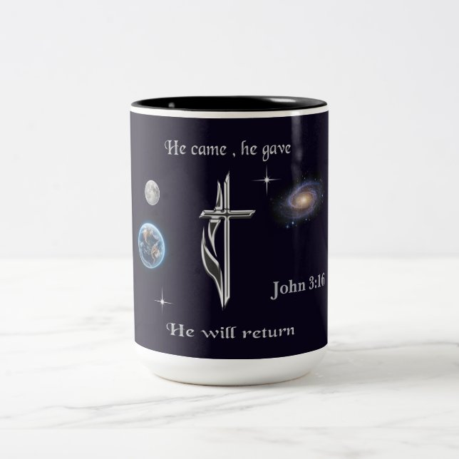 Taza Bicolor Jesús (Centro)