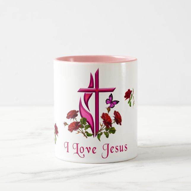 Taza Bicolor Jesús (Centro)