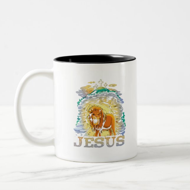 Taza Bicolor Jesus (Izquierda)
