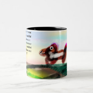 Taza Bicolor Jesús aquí con nosotros