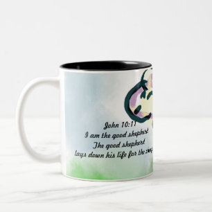 Taza Bicolor jesus es amigo