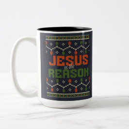 Taza Bicolor Jesús es la razón