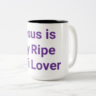 Taza Bicolor Jesús es Mi Amante Sufi Maduro Hankamer Artjunkhau