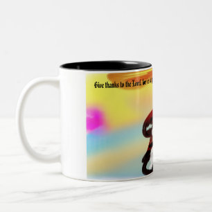 Taza Bicolor Jesús está aquí
