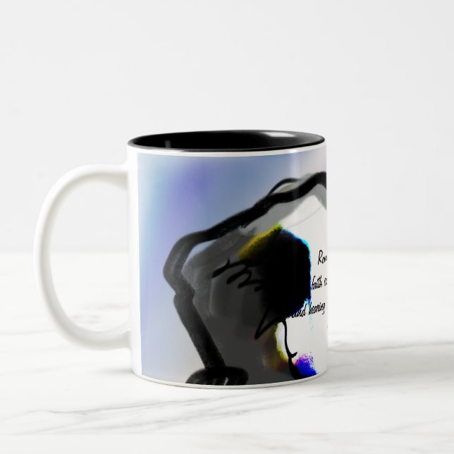 Taza Bicolor Jesús está aquí (Izquierda)