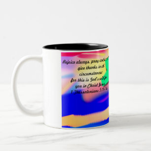 Taza Bicolor jesus gracias