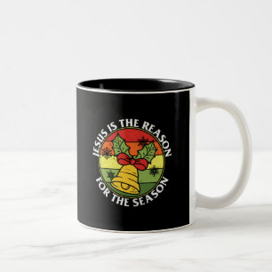 Taza Bicolor Jesus Is The Reason For The Season