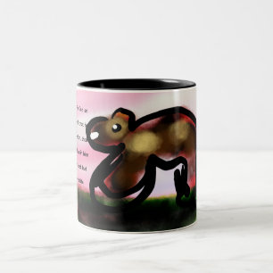 Taza Bicolor jesús llama aquí