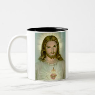 Taza Bicolor ¿Jesús, QUÉ JESÚS HARÍA?