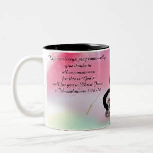 Taza Bicolor Jesús regocijo