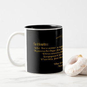 Taza Bicolor Jesús se convirtió