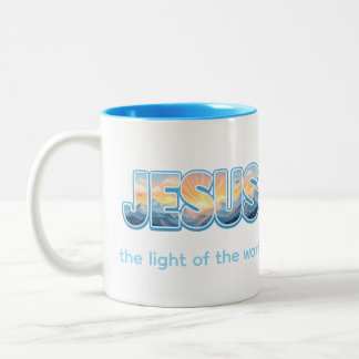 Taza Bicolor Jesus Sunrise