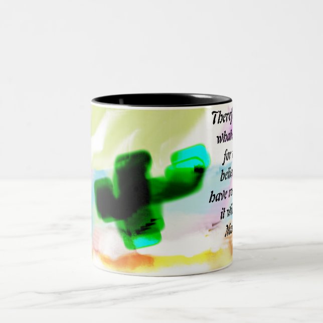 Taza Bicolor Jesús todavía escucha (Centro)