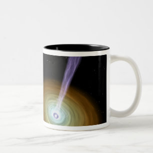 Taza Bicolor Jets de tirar material hacia fuera