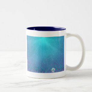 Taza Bicolor Jewel of the Sea Mug