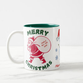 Taza Bicolor Jingle All The Way