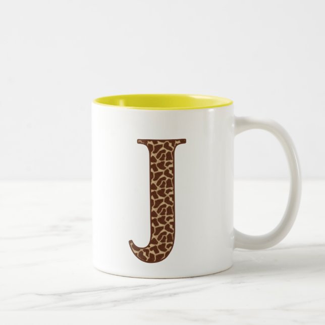 Taza Bicolor Jirafa J (Derecha)