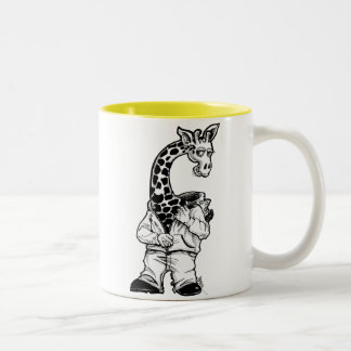 Taza Bicolor Jirafa-Juego
