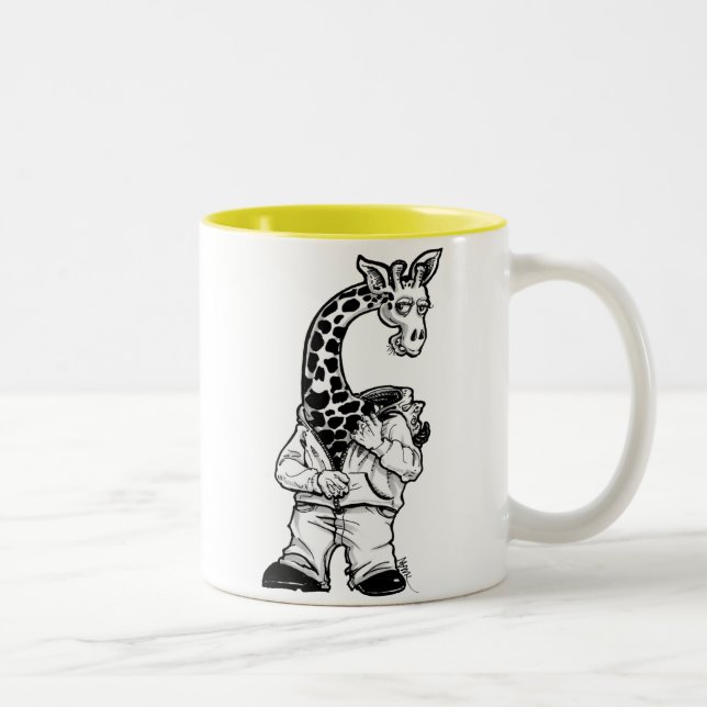 Taza Bicolor Jirafa-Juego (Derecha)