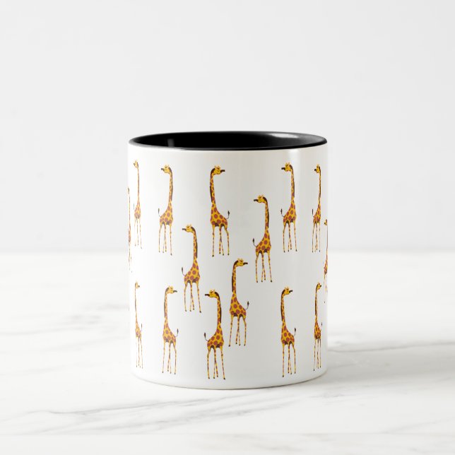 Taza Bicolor Jirafas (Centro)