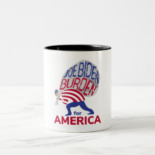 Taza Bicolor Joe Biden Burden Para América