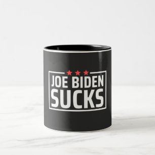 Taza Bicolor joe Biden Sucks