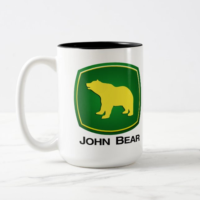 Taza Bicolor John Bear (Izquierda)