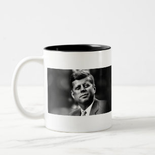 Taza Bicolor John F Kennedy