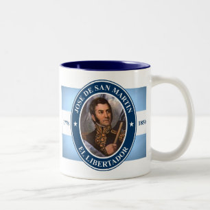 Taza Bicolor Jose de San Martin