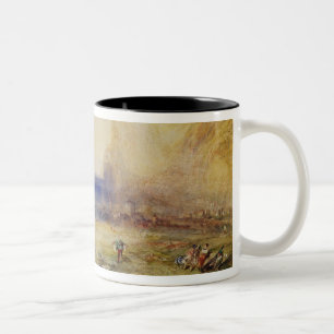 Taza Bicolor José Mallord Guillermo Turner el Fluelen: Maña