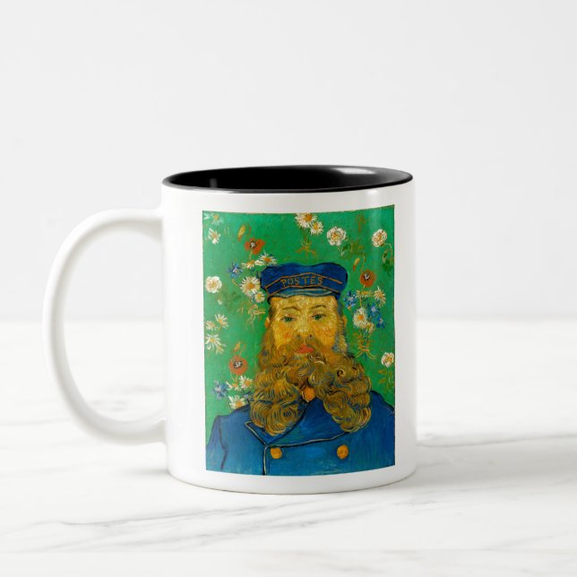 Taza Bicolor Joseph Roulin - Van Gogh - c1889 (Izquierda)