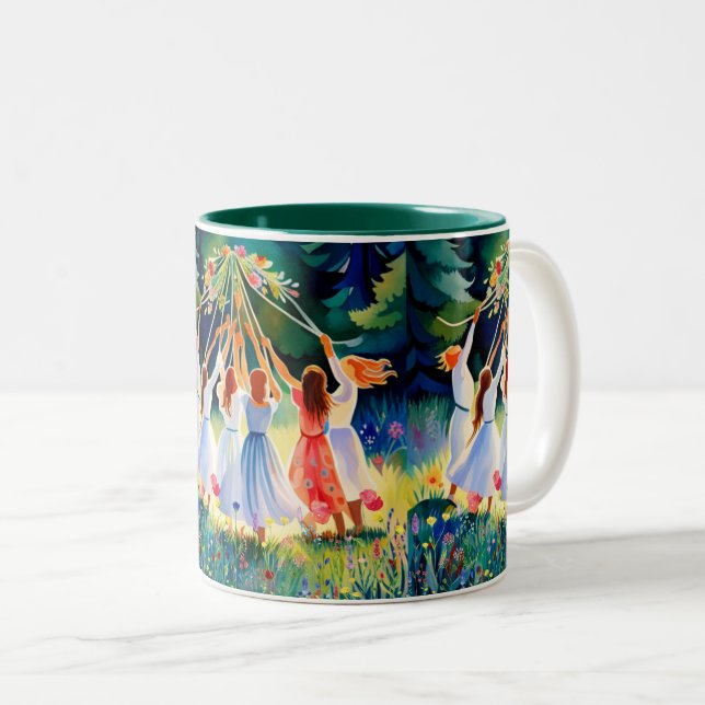 Taza Bicolor Joy de verano (Anverso derecho)