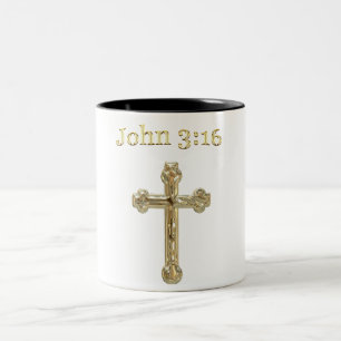 Taza Bicolor Juan 3:16