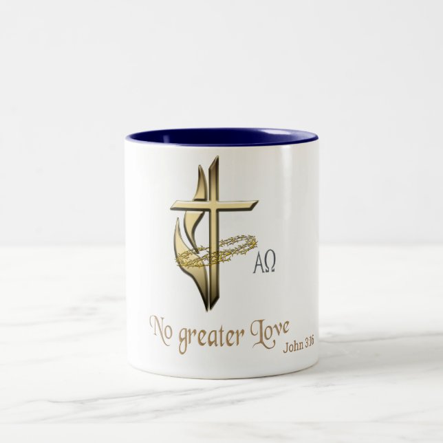 Taza Bicolor Juan 3:16 (Centro)