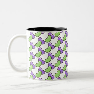 Taza Bicolor judías
