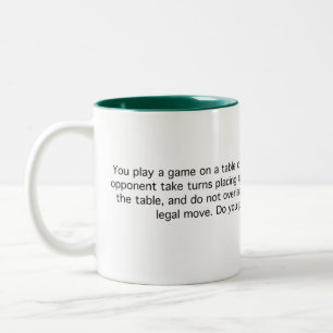 Taza Bicolor Juego de cuartos
