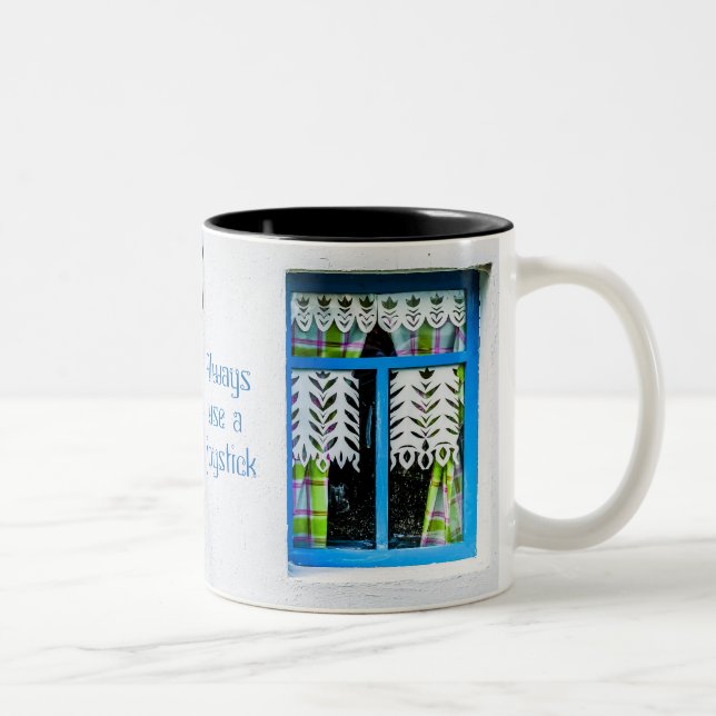 Taza Bicolor Juego de vida (Derecha)