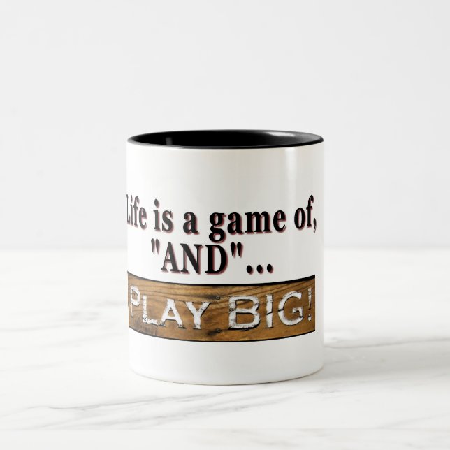 Taza Bicolor juego de "Y " (Centro)