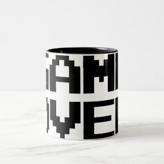 Taza Bicolor Juego encima