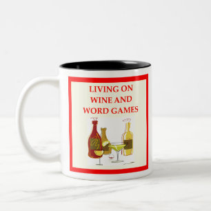 Taza Bicolor juegos de palabras