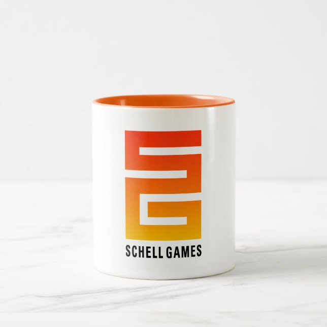 Taza Bicolor Juegos de Schell (Centro)