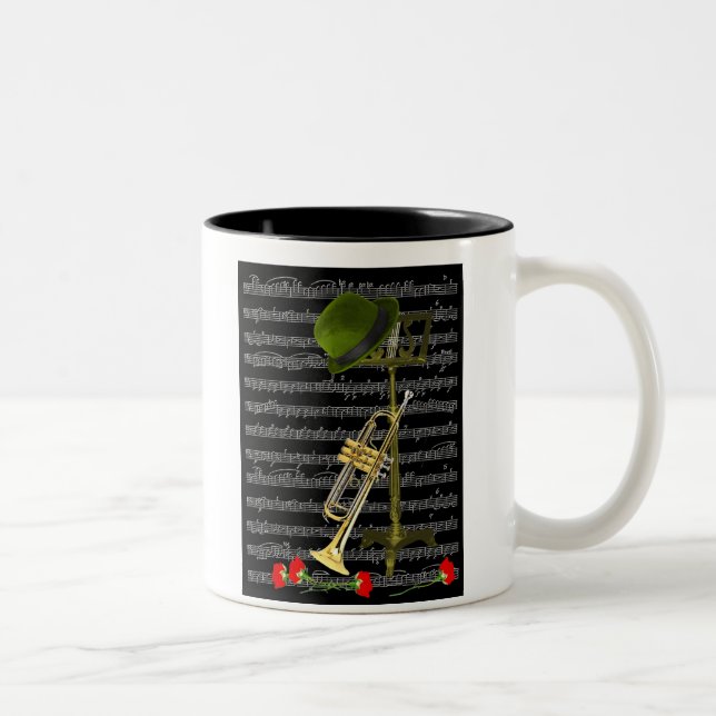 Taza Bicolor Juegue la música… (Derecha)