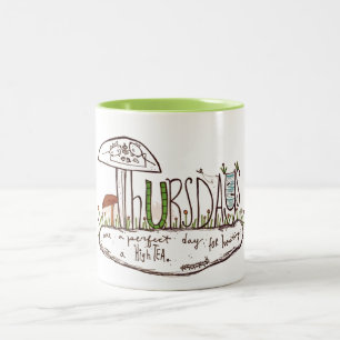 Taza Bicolor Jueves