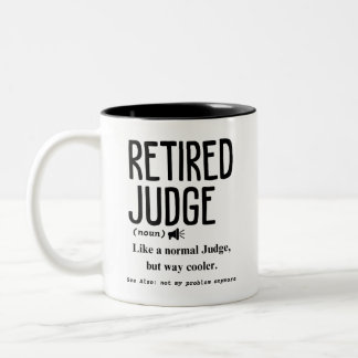 Taza Bicolor Juez retirado