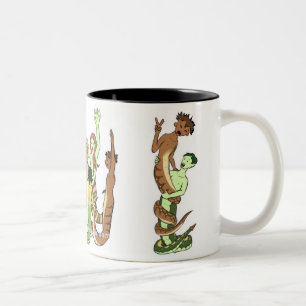 Taza Bicolor Jugar a Nagas