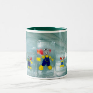 Taza Bicolor Juguetes en hielo
