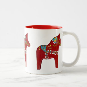 Taza Bicolor Julia's Horse Mug