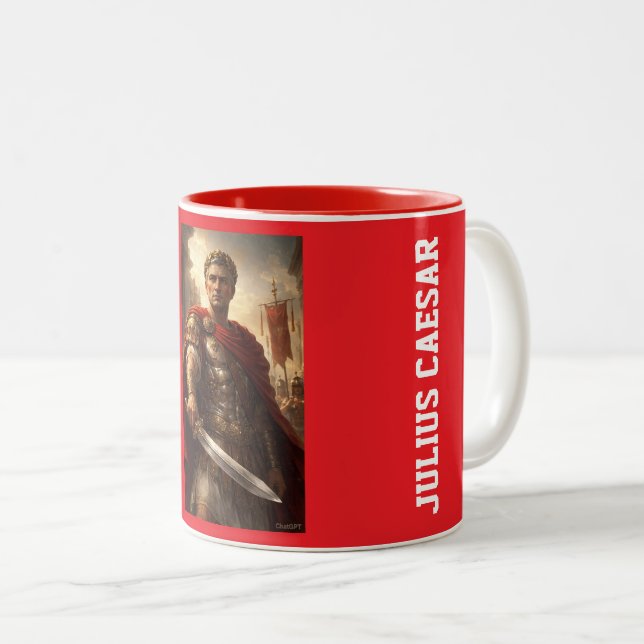 Taza Bicolor Julius Caesar rome's pride (Anverso derecho)