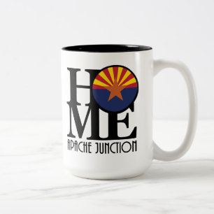Taza Bicolor Junción Apache HOME 15oz